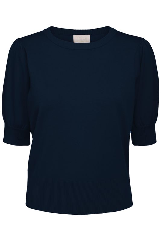 Minus MSLiva Knit Tee Black Iris Solid