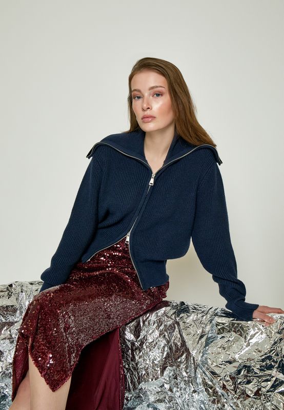 Minus MSZidda Midi Skirt Bordeaux