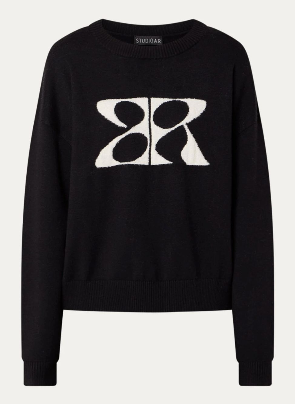 Studio AR JOANNE Viscose Knit Black