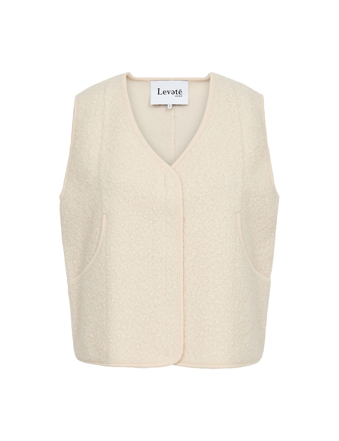 Leveté Room Nissa1 Gilet Crėme