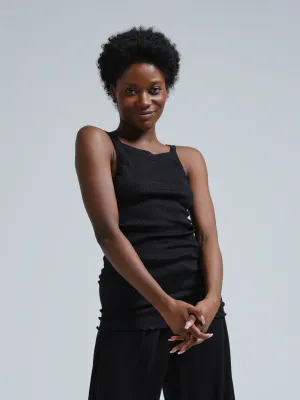 Seamless Basic Top Silky Daze Black