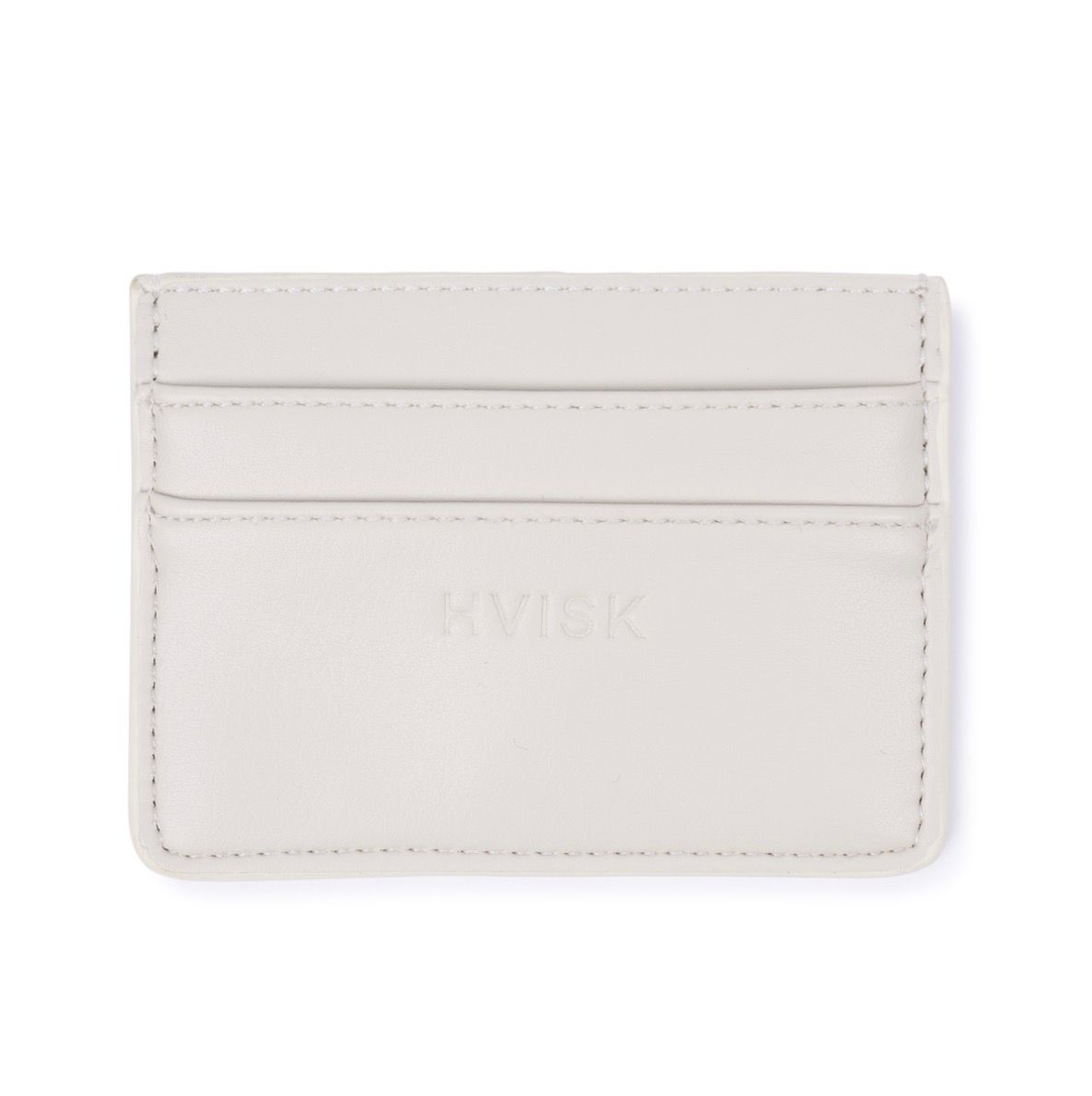 HVISK Cardholder Soft Structure Butter White