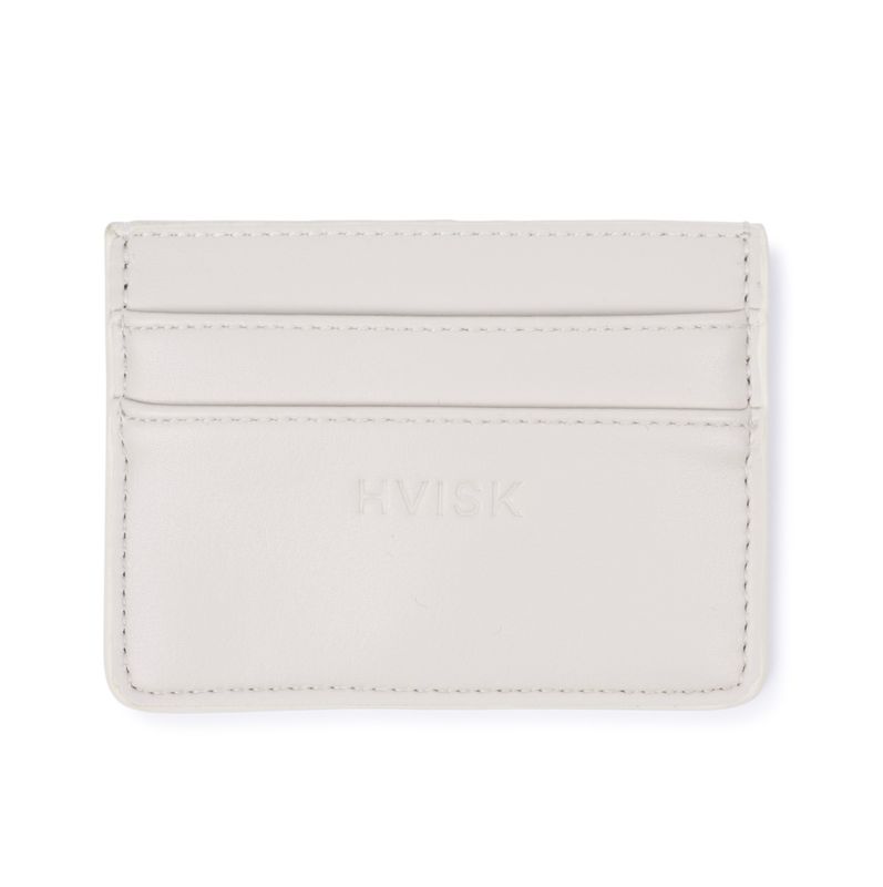 HVISK Cardholder Soft Structure Butter White