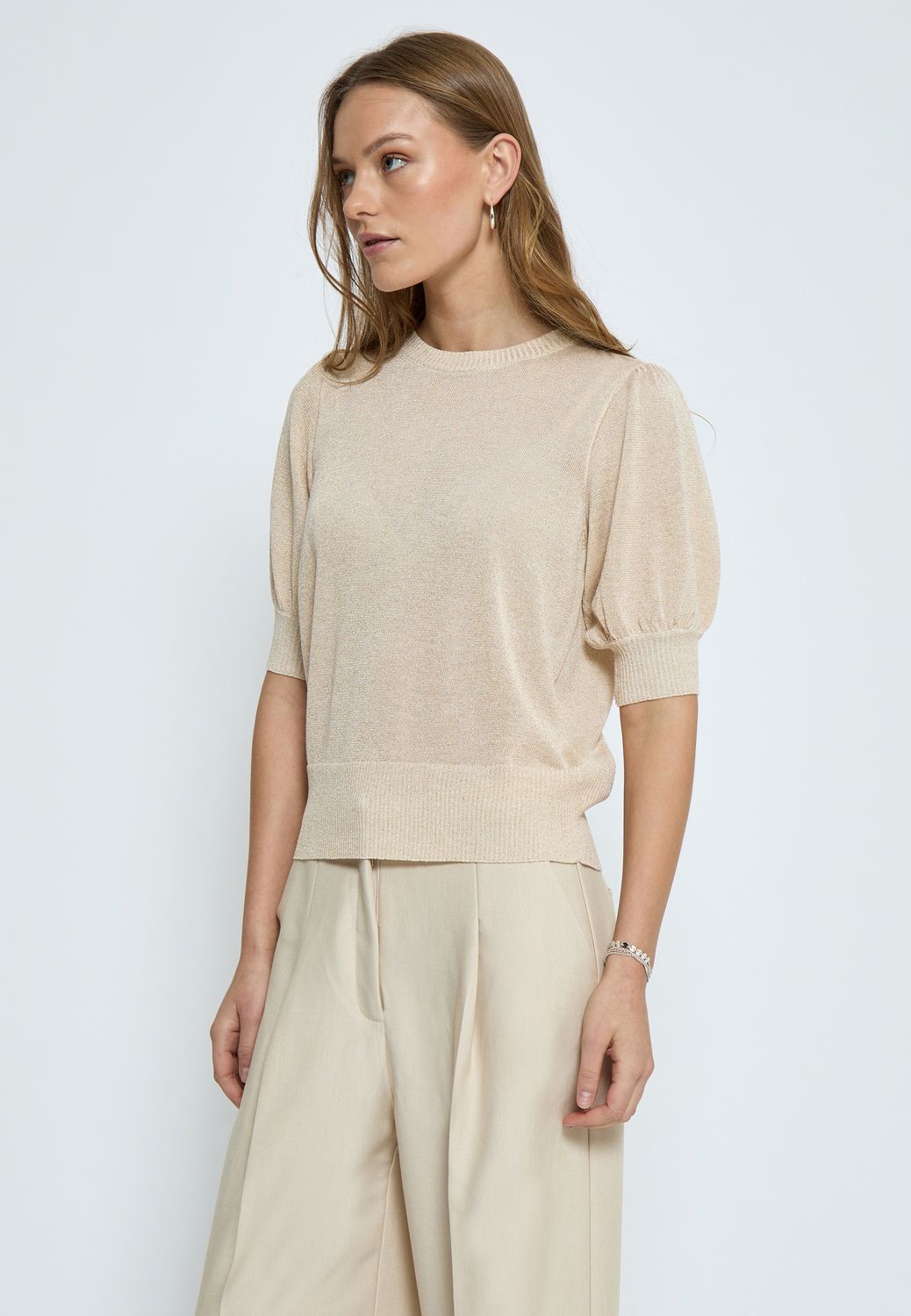 Minus MSLiva Metallic Knit Medal Gold Metallic