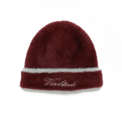 Verb To Do Beanie Bordeaux