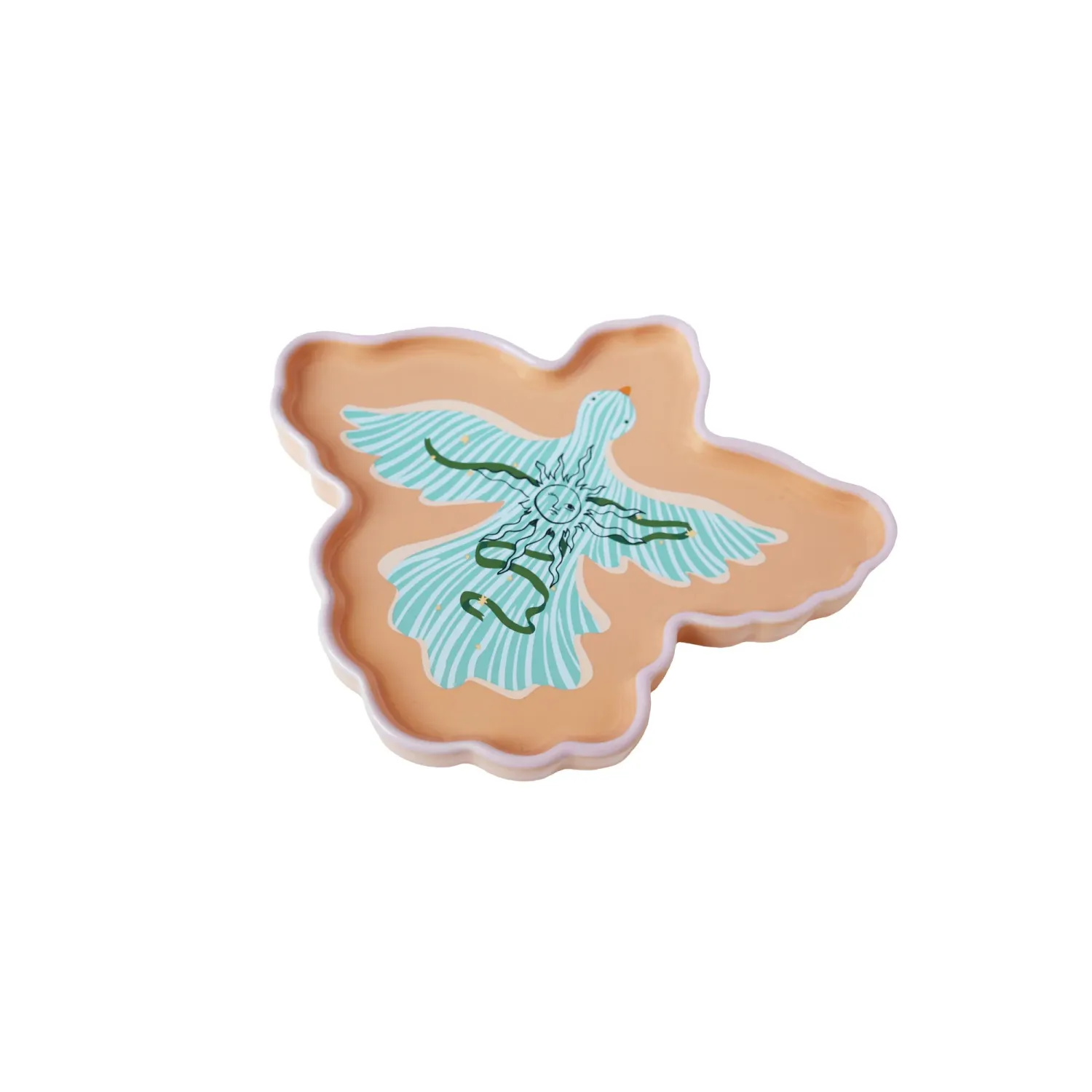 All The Luck In The World Serveerbordje Vogel met Zon