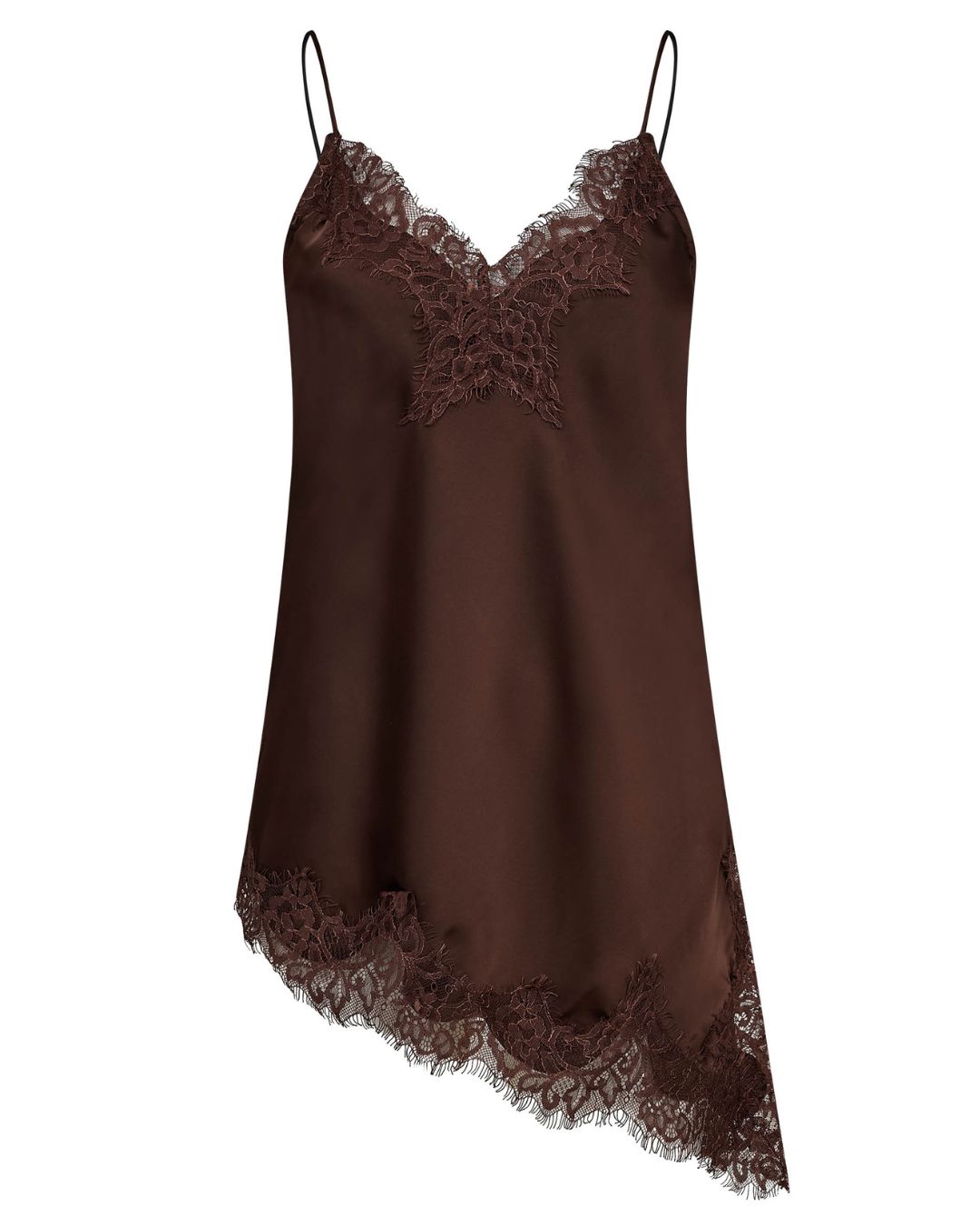 Haute l'Amitié Naomy Asym Lingerie Dress Mocca