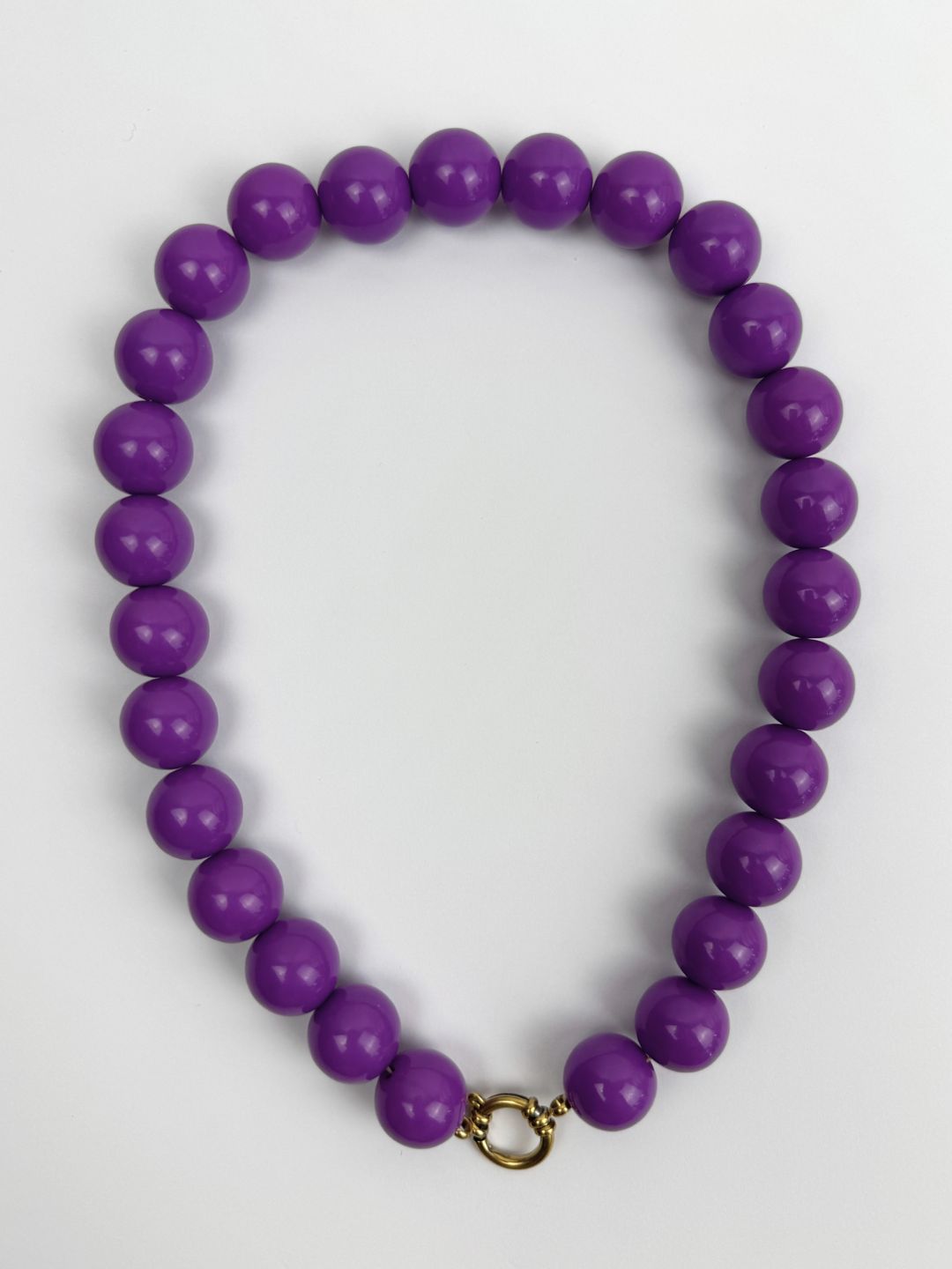 BY DOUS Ketting Chunky Purple 18mm