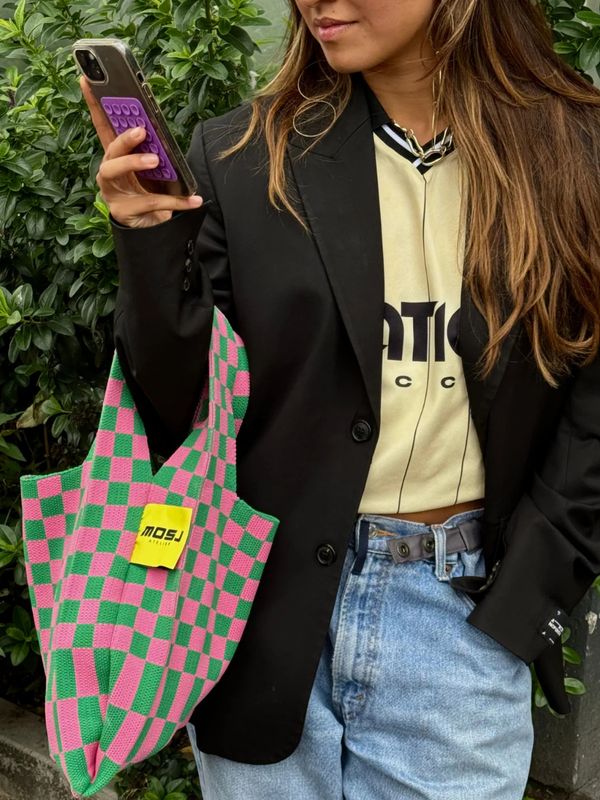 MOSJ Atelier Totebag Raspberry