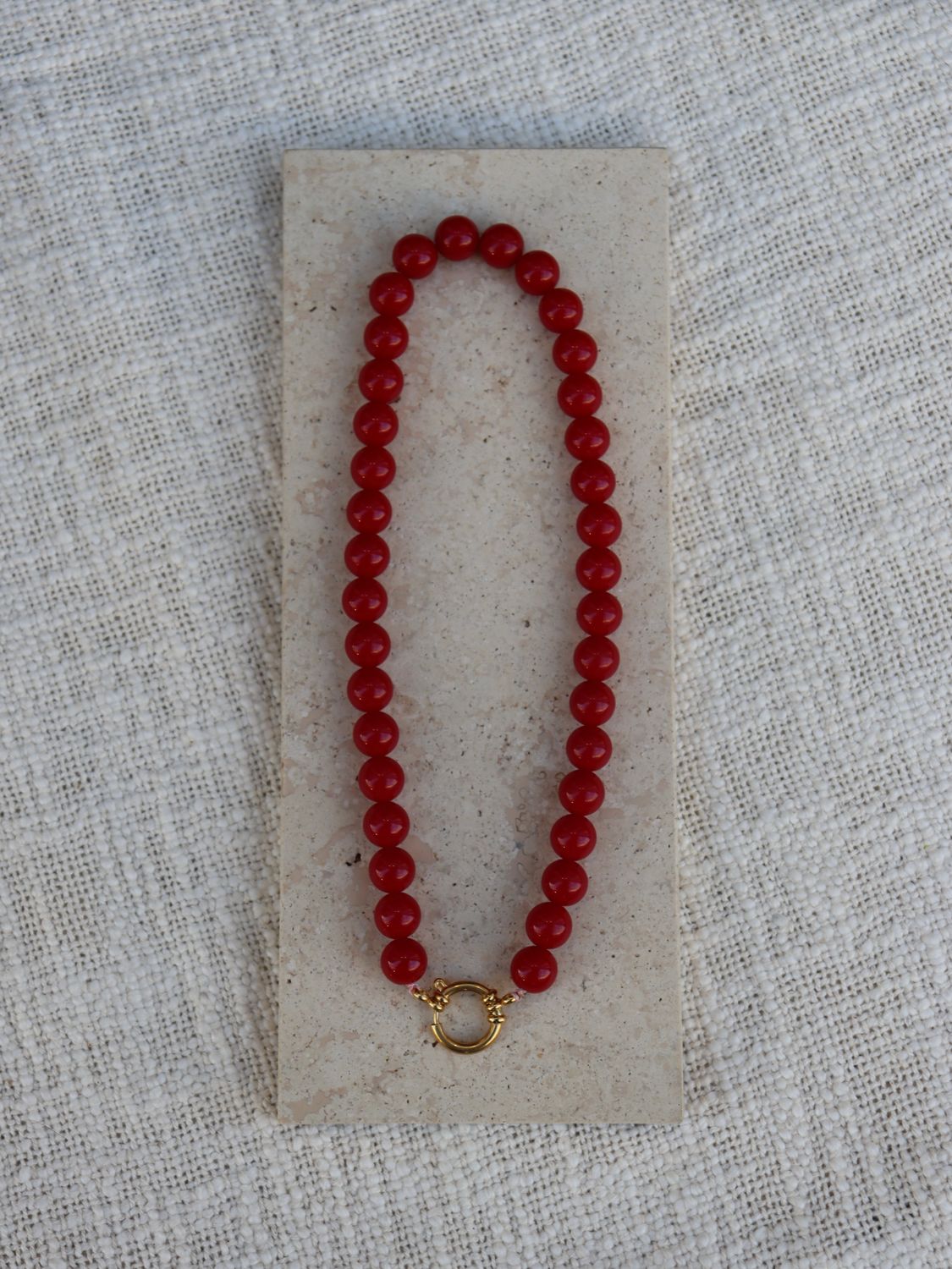 BY DOUS Ketting Small Red 12mm