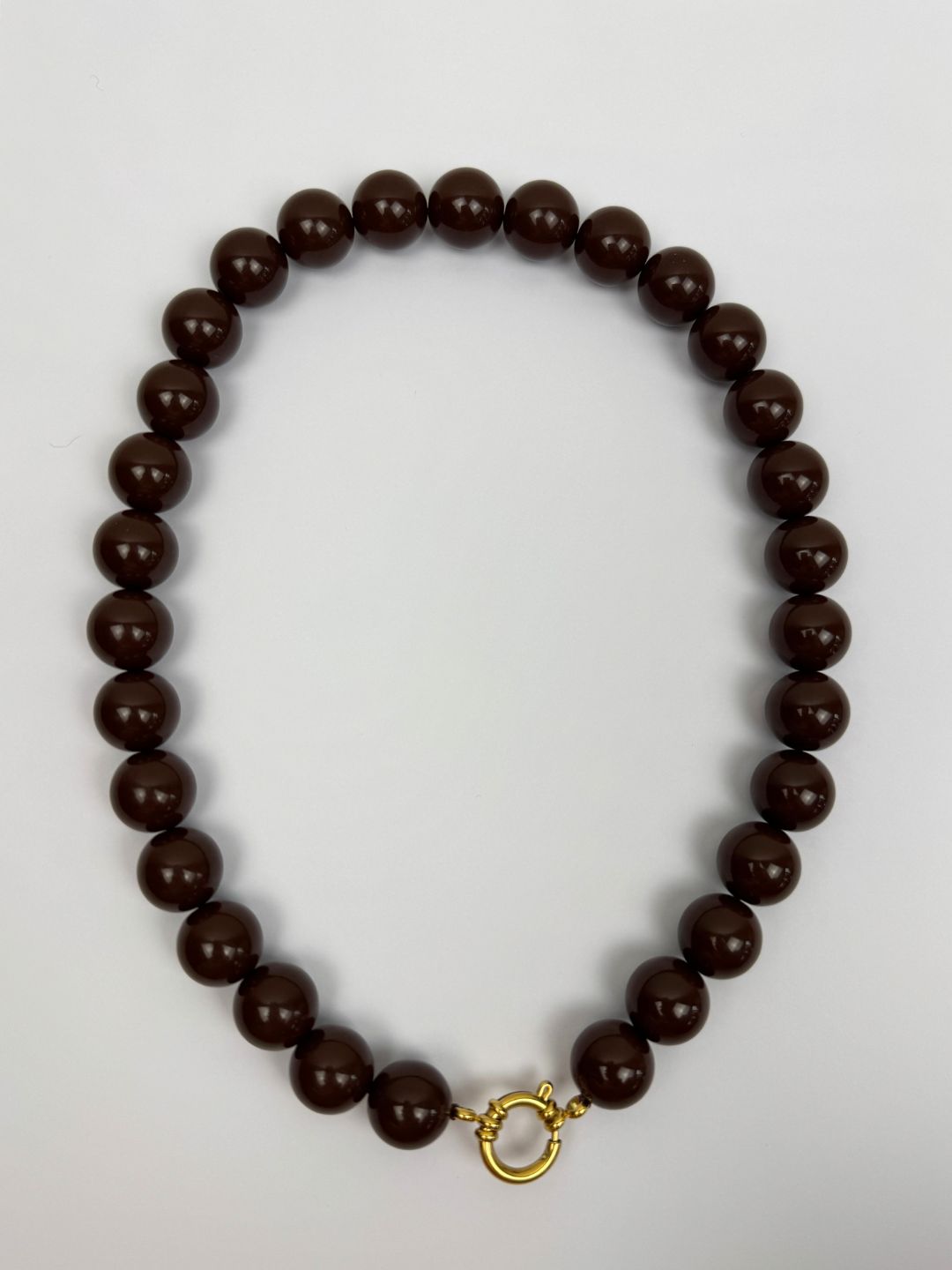 BY DOUS Ketting Chunky Coffee 16mm