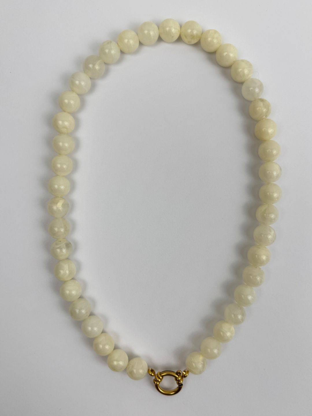 BY DOUS Ketting Stones White 12mm