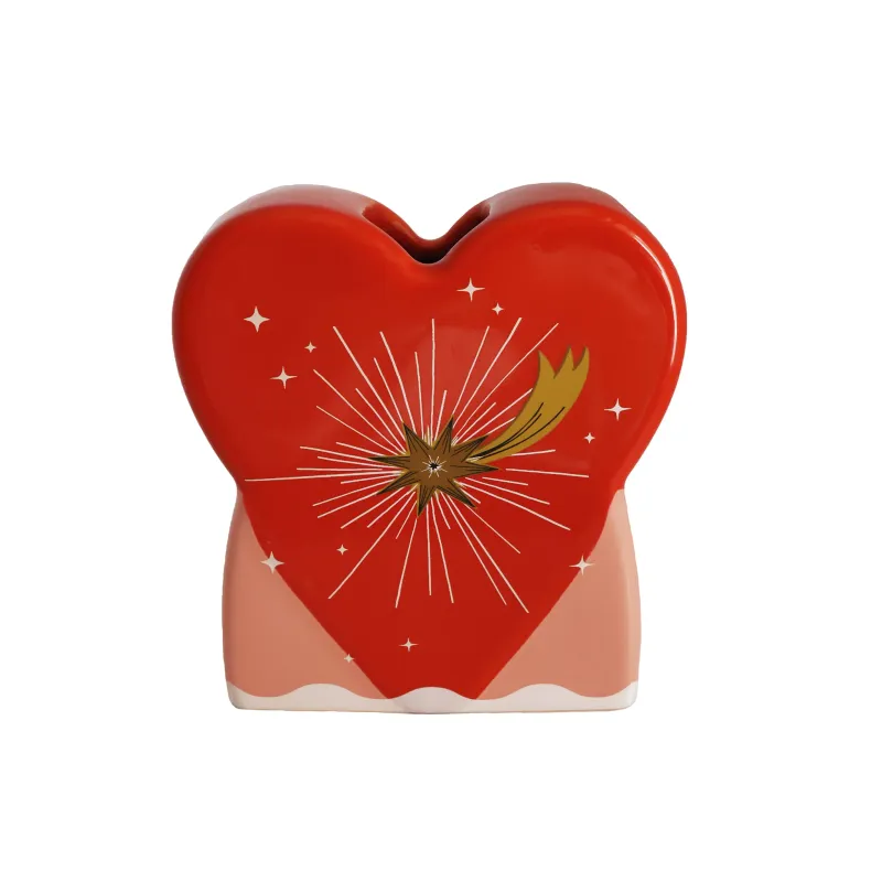 All The Luck In The World Kleine Vaas Hart