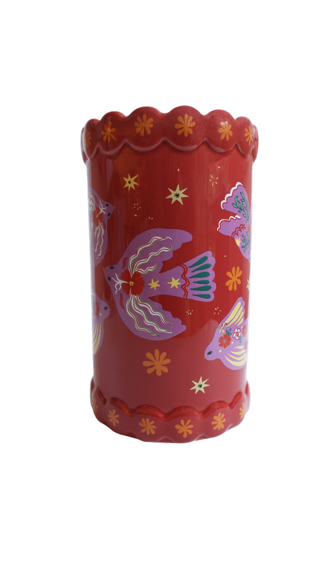 All The Luck In The World Grote Vaas Vogels