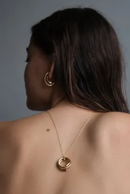 Bandhu Cutted Ketting Goud