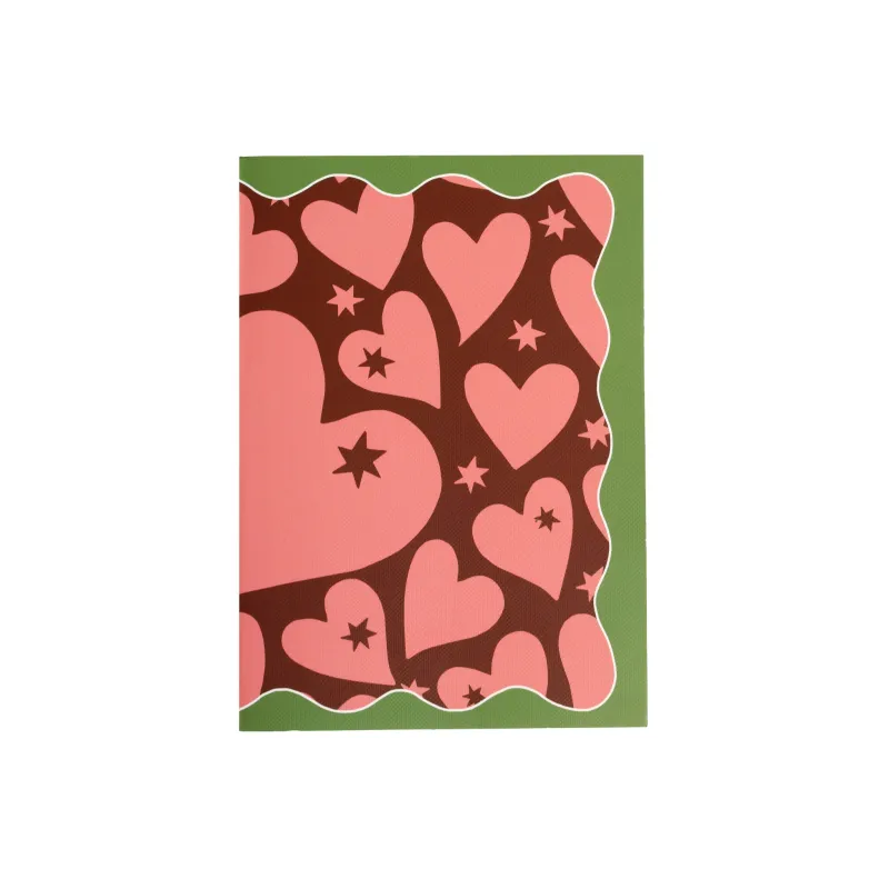 All The Luck In The World Notitieboek Hartjes