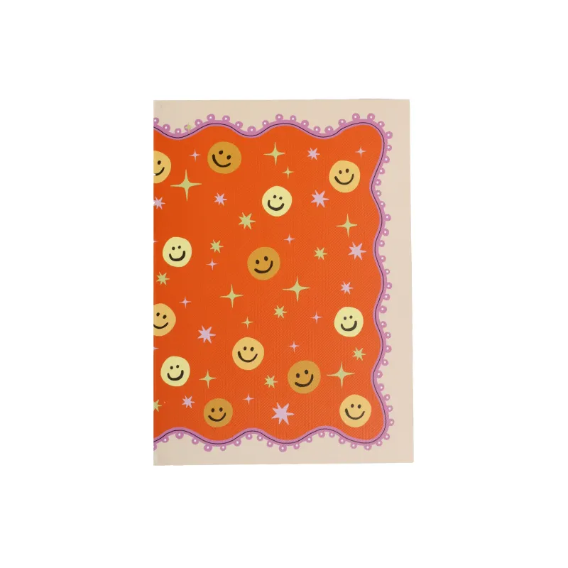 All The Luck In The World Notitieboek Smileys