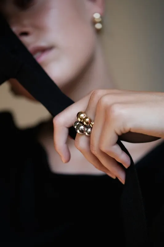 Bandhu Dot Ring Goud
