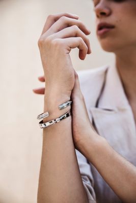 Bandhu Stack Armband Zilver