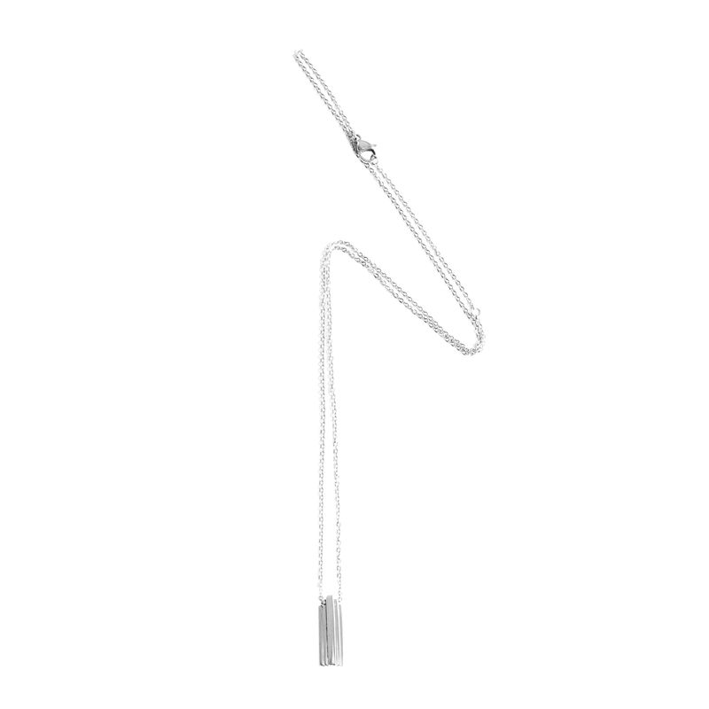 Bandhu Stack Ketting Zilver