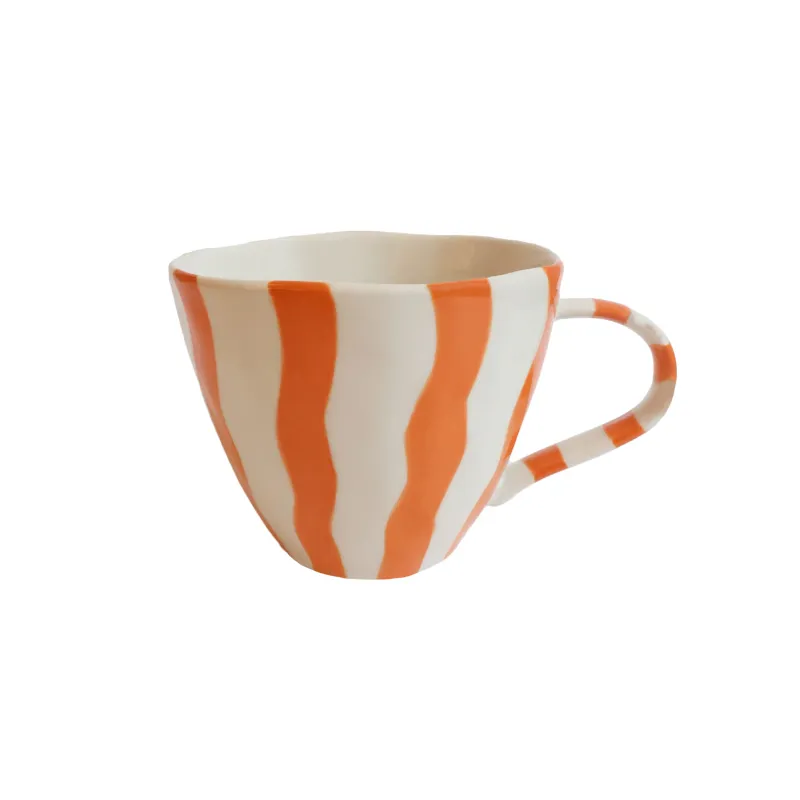 All The Luck In The World Mug Wavy Orange
