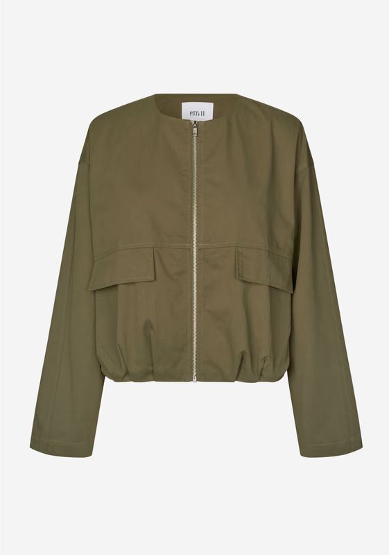 Envii ENBubblie Jacket Smokey Olive