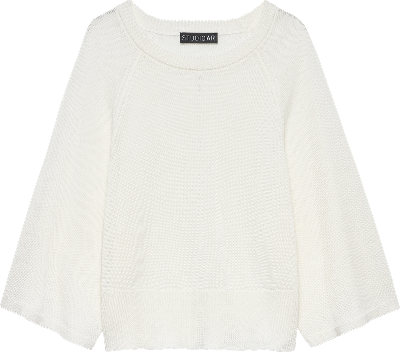 Studio AR MARISOL Linnen Knit Ecru