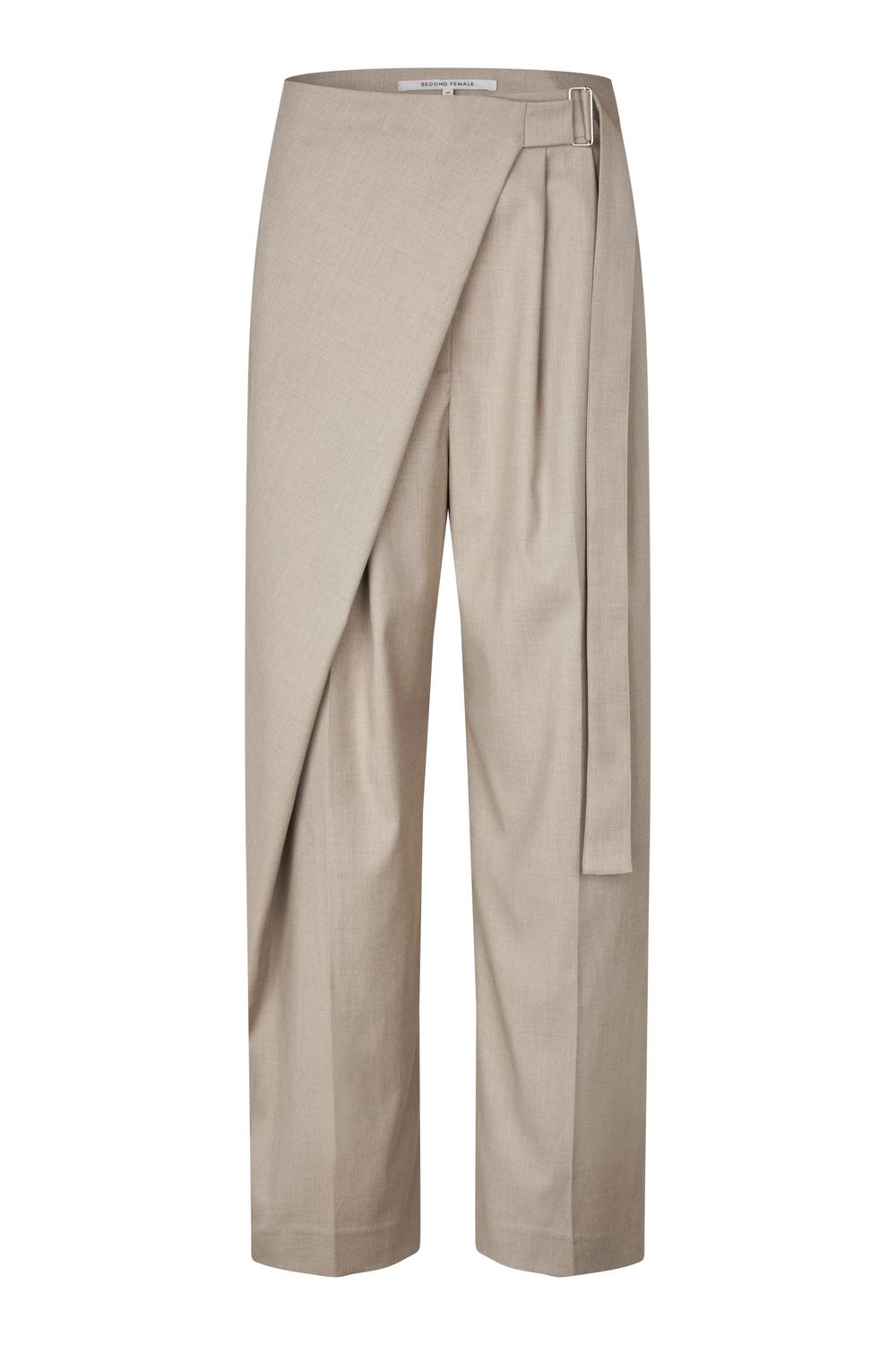 Second Female Sharo Wrap trousers Roasted Cashew