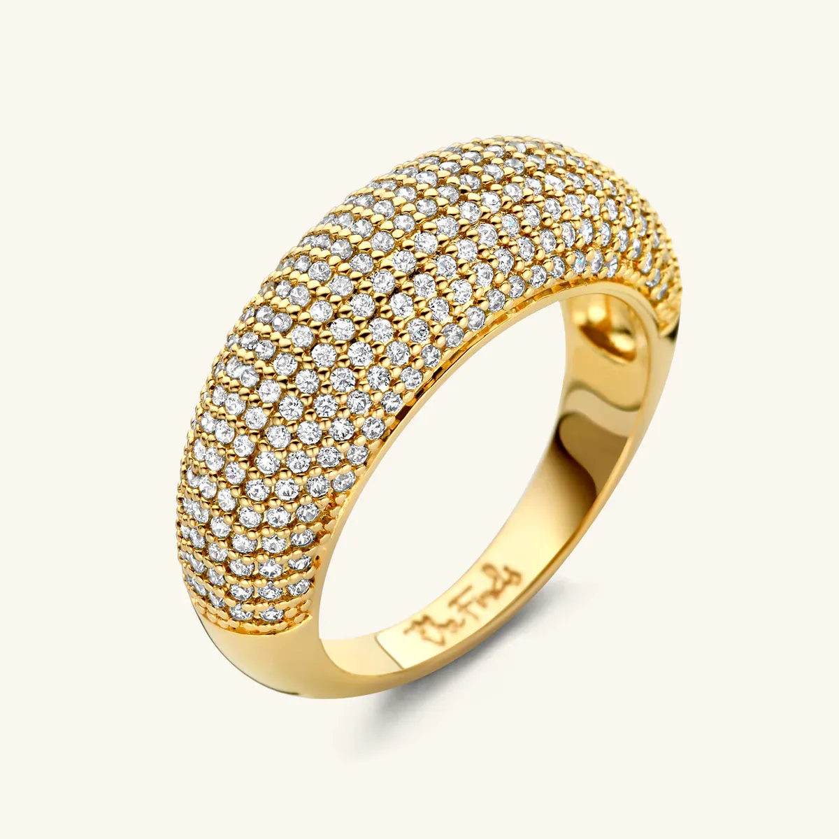 The Finds Ring Pipa Goud