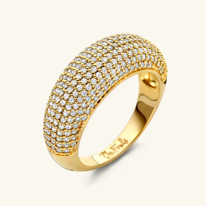 The Finds Ring Pipa Goud