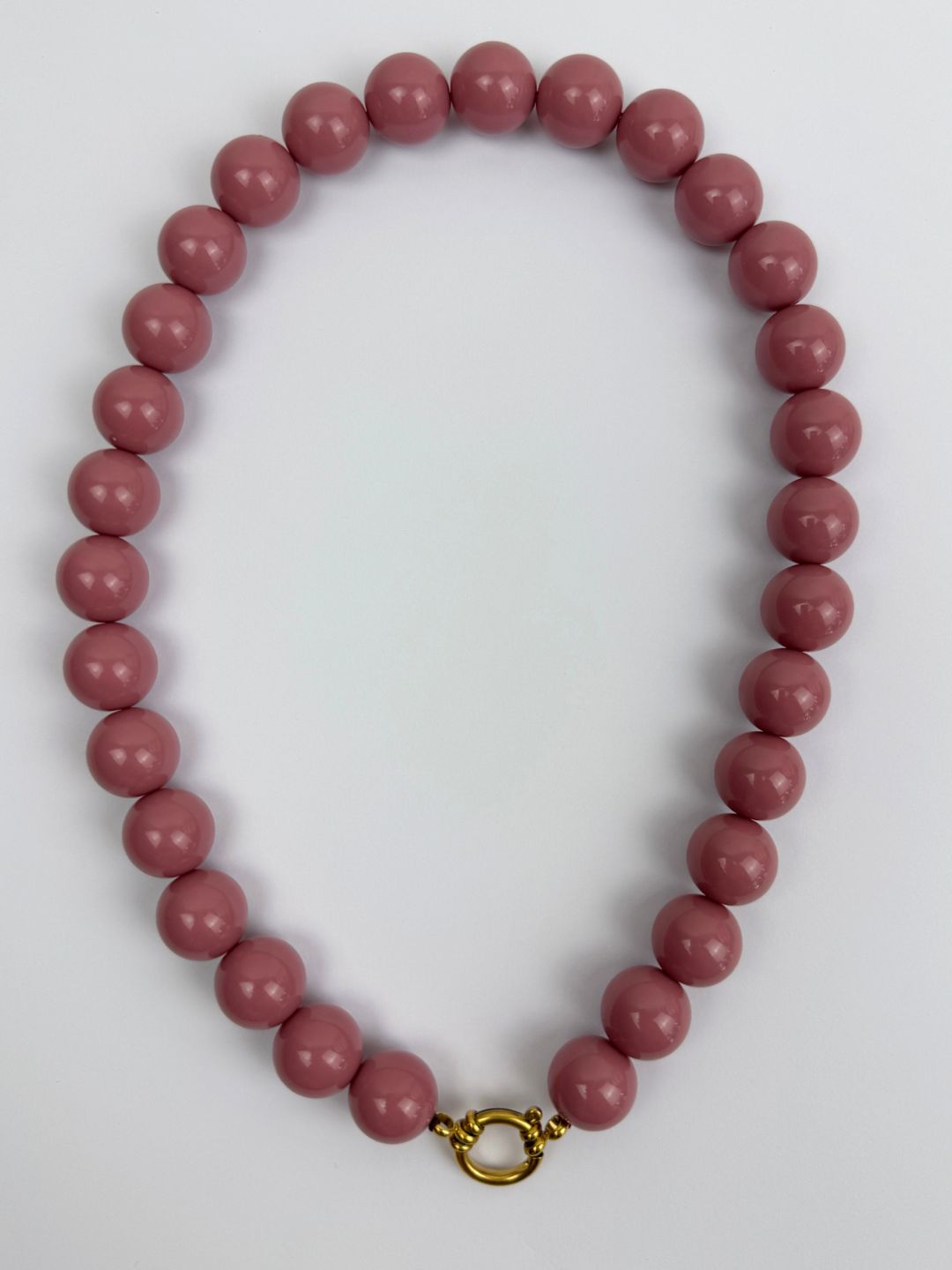 BY DOUS Ketting Chunky Mauve 16mm