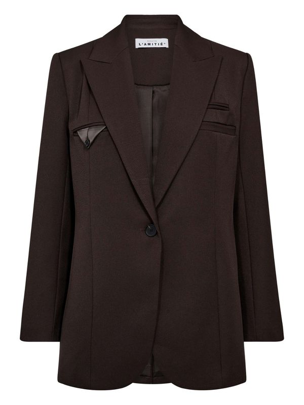 Haute l'Amitié Premiere Single Blazer Mocca