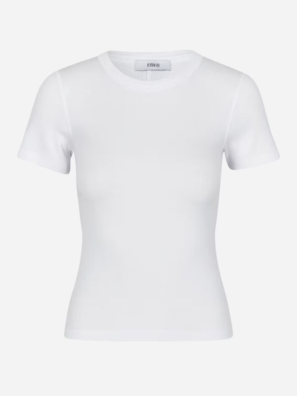 Envii Enally SS Crop Tee Bright White
