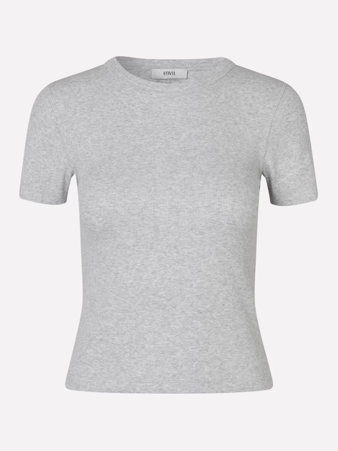 Envii Enally SS Crop Tee Light Grey