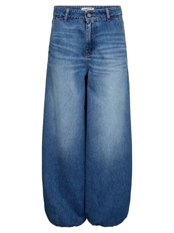 Haute l'Amitié Denim Harem Pant Bleached Denim