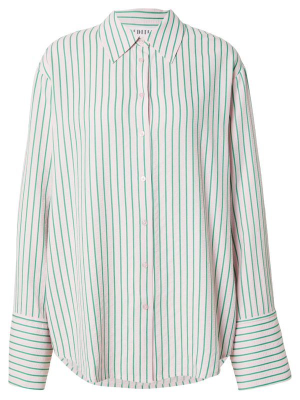EDITED Juri Shirt Pink/Green Stripe
