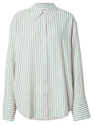 EDITED Juri Shirt Pink/Green Stripe