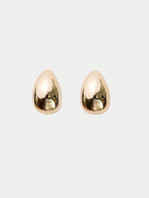 Bow19 Leo Drop Earrings Gold