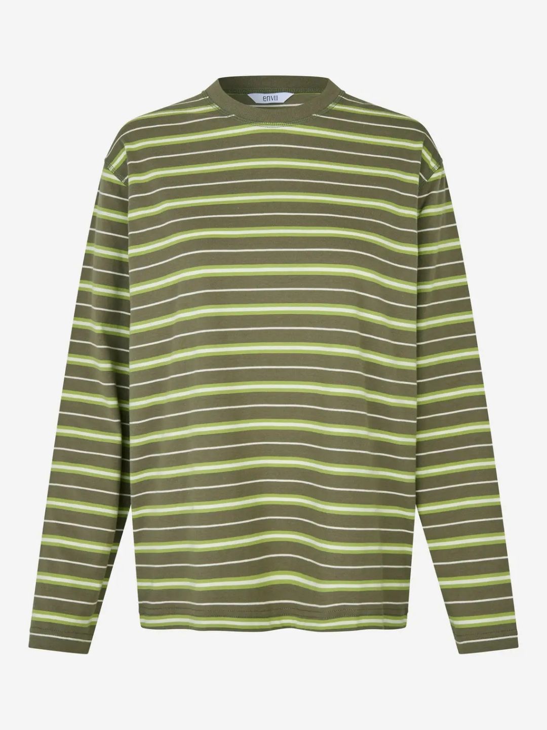 Envii ENKulla LS Stripe Smokey Fern Stripe