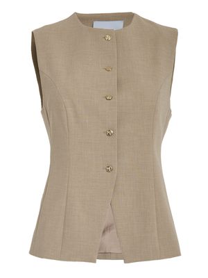 Minus MSFamey Vest Sand Gray