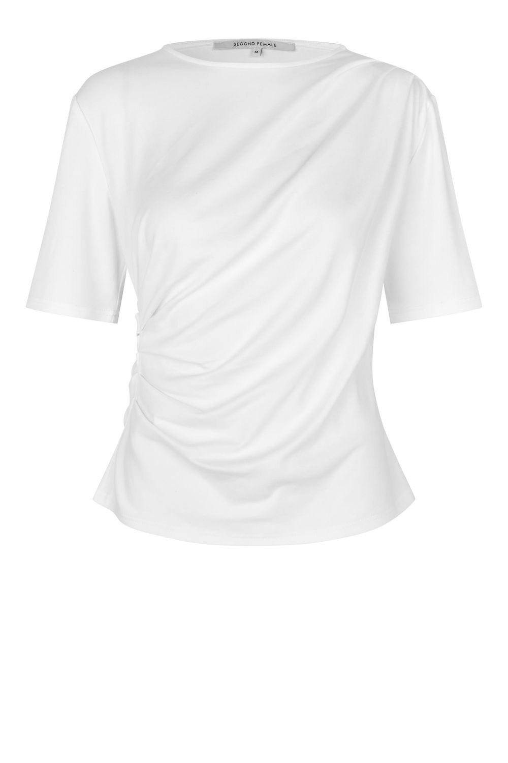 Second Female Ulina Drape Tee White