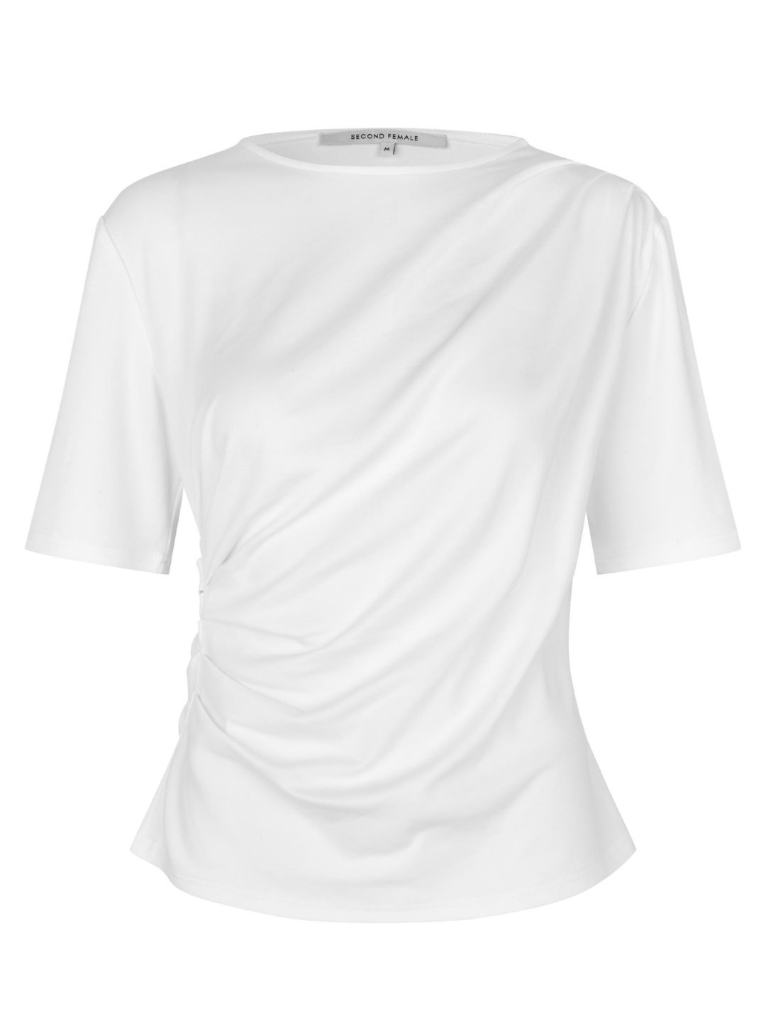 Second Female Ulina Drape Tee White