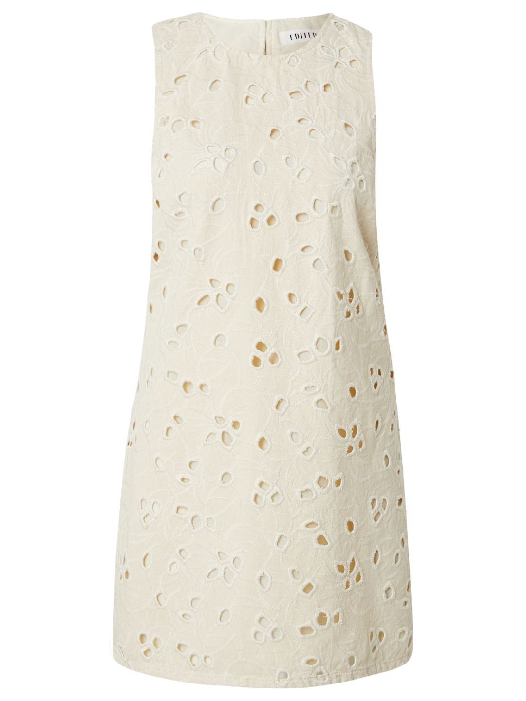 EDITED Nicky Denim Dress Naturel Beige