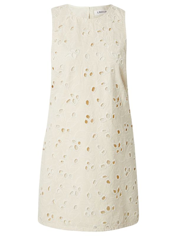 EDITED Nicky Denim Dress Naturel Beige