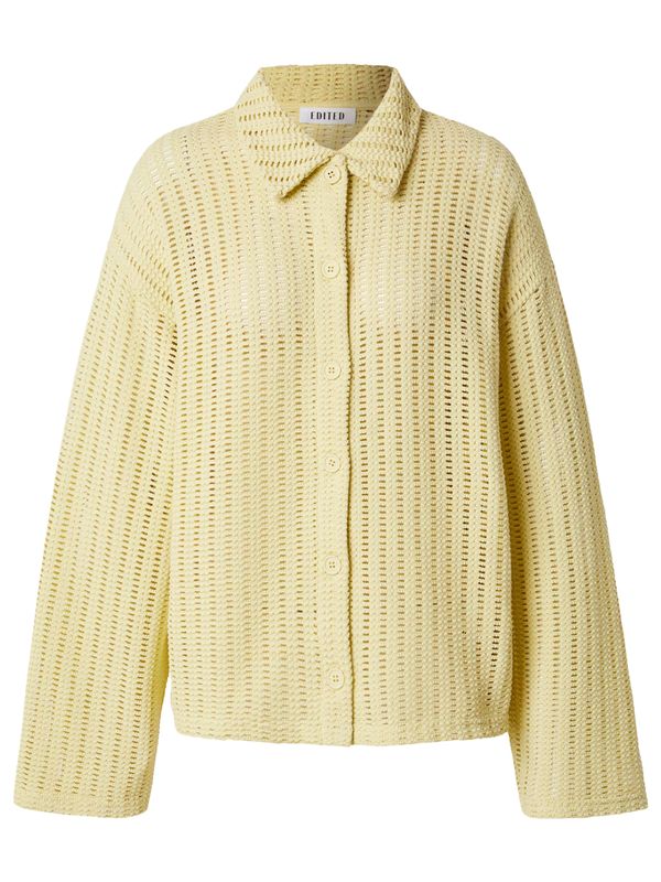 EDITED Neo Polo Shirt Dust Yellow