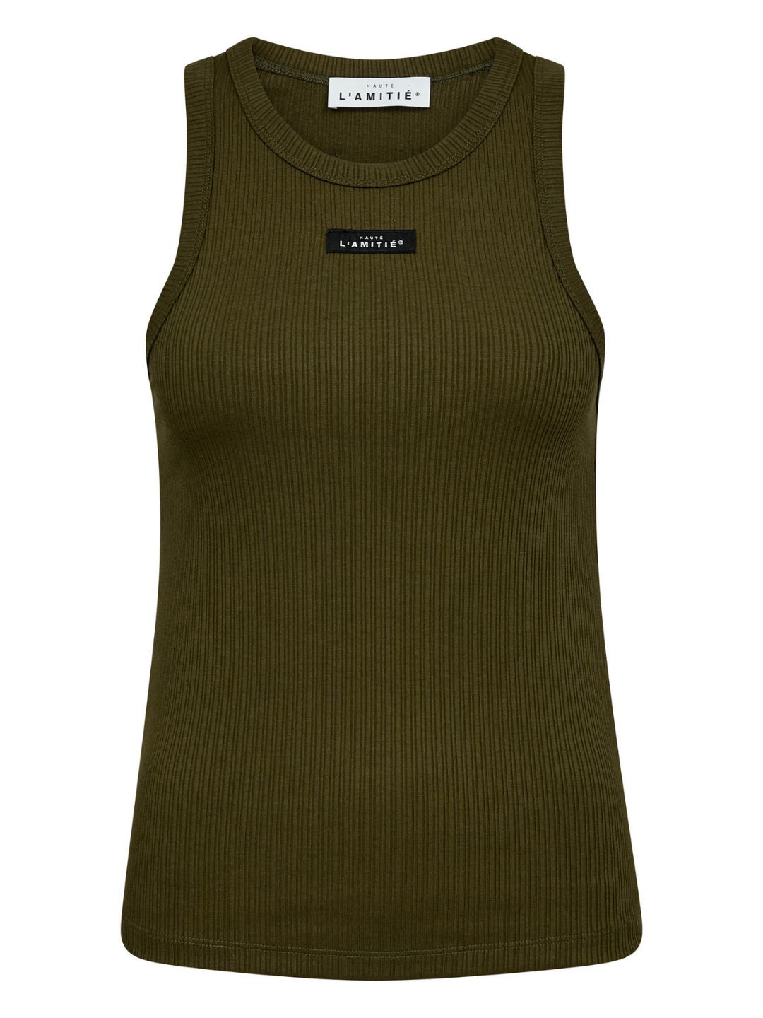Haute L'Amitie Rib Badge Tank Army