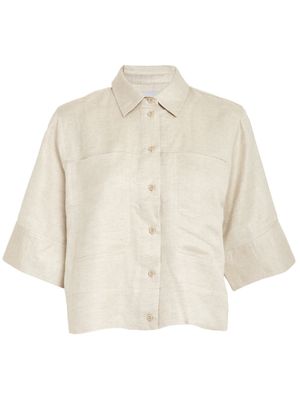 Minus MSJuno Cropped Linen Shirt