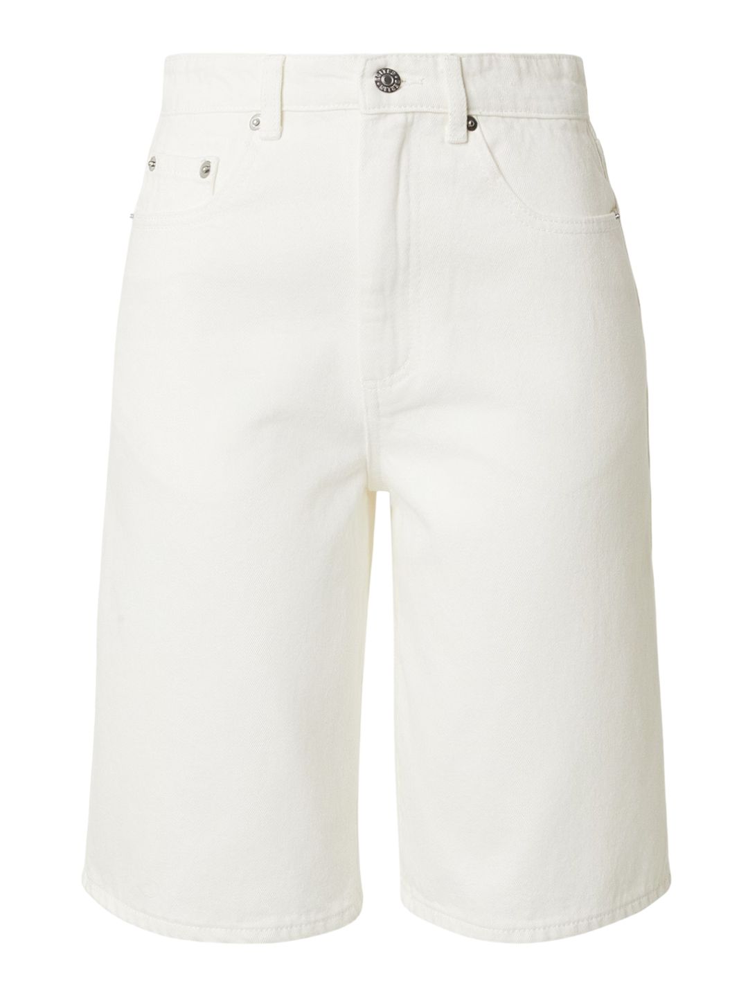 EDITED Addison Denim Shorts White