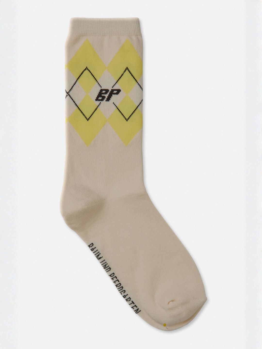 Baum und Pferdgarten Ling Socks Creme Yellow Check
