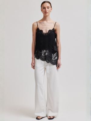 Second Female Irvine Denim Jeans White